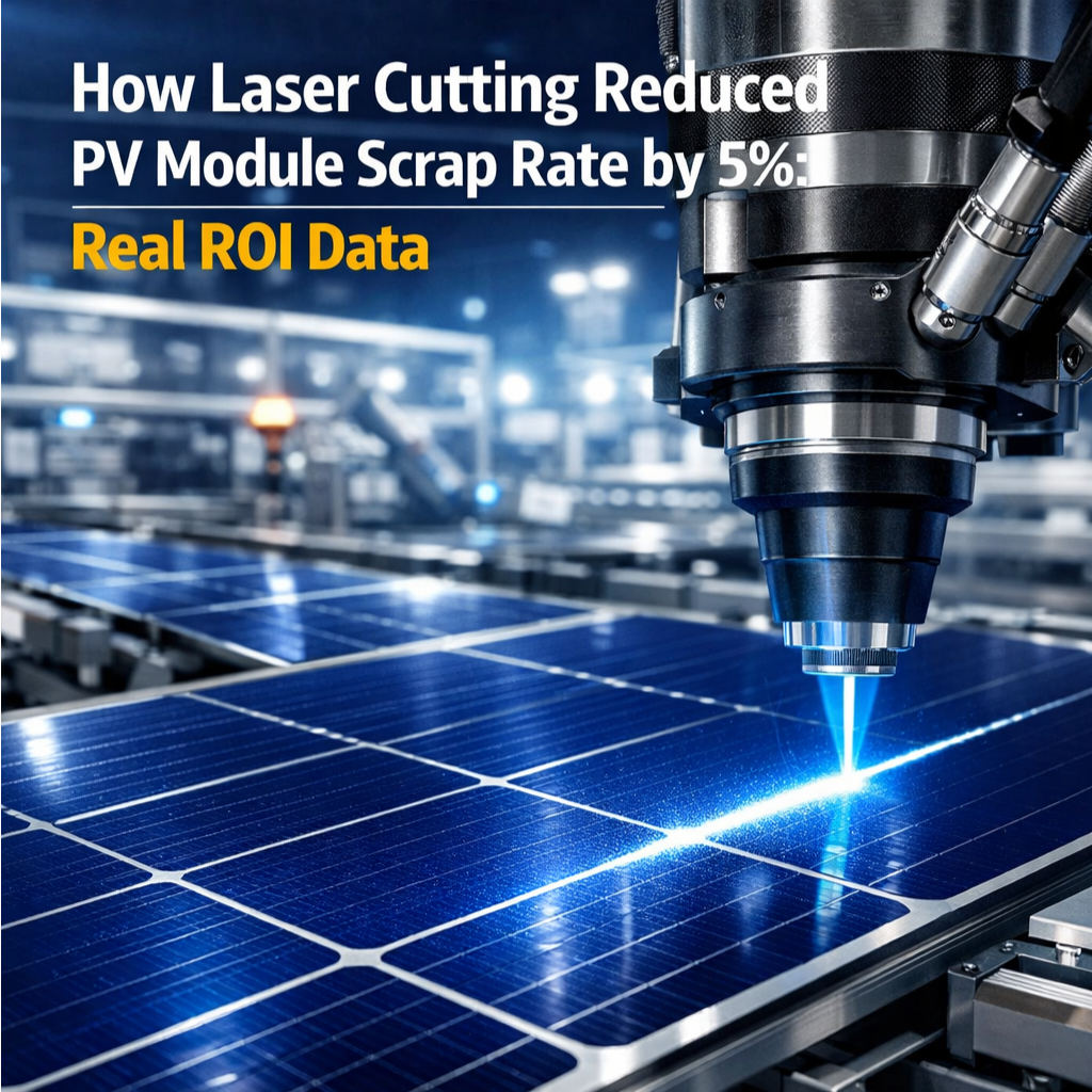 How Laser Cutting Reduced PV Module Scrap Rate by 5%: Real ROI Data
