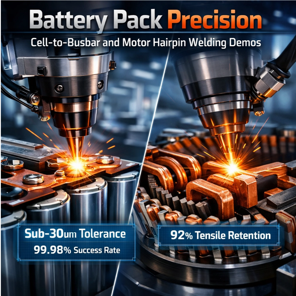 Messe-Tagesbericht: Die fünf besten EV-Laserschweiß-Demonstrationen der diesjährigen Manufacturing Expo