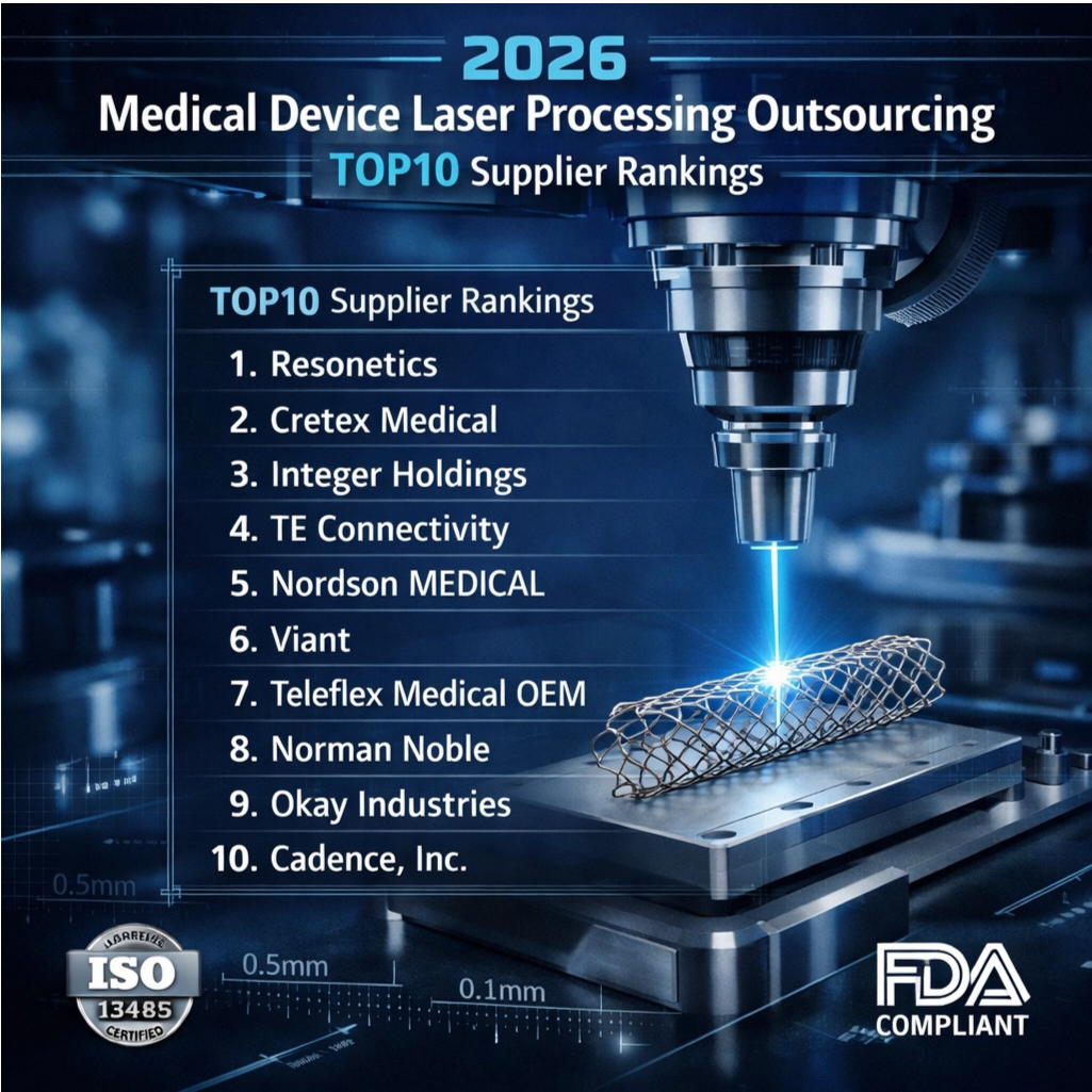 2026 Medical Device Laser Processing Outsourcing TOP10 Supplier Rankings