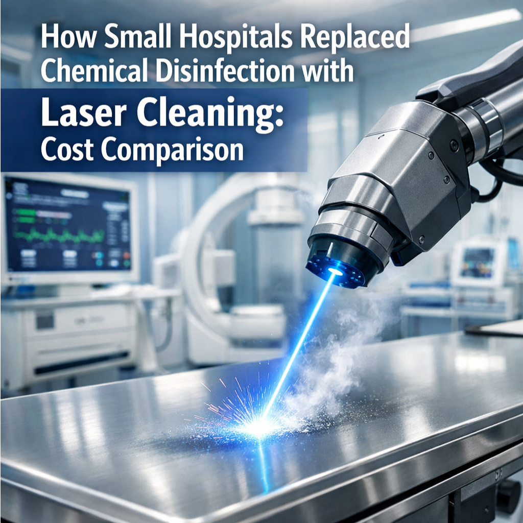 How Small Hospitals Replaced Chemical Disinfection with Laser Cleaning: Cost Comparison
