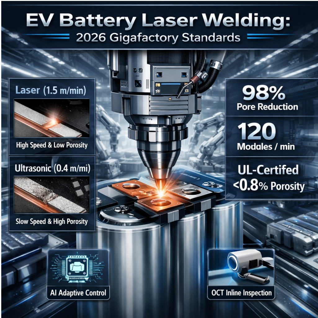 2026 EV Battery Manufacturing News: Laser Welding Becomes Standard for New Gigafactories