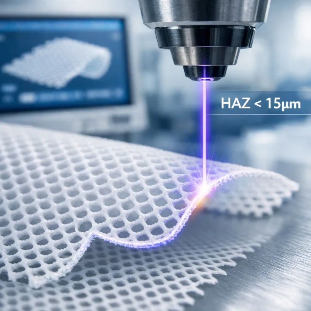Why Laser Cutting Is Critical for Medical Textile Implant Meshes