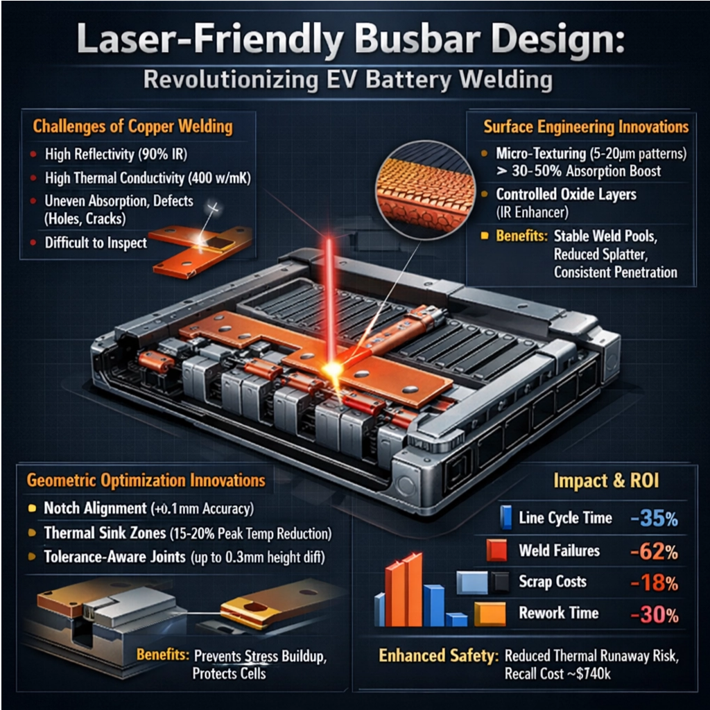 Nachrichten für Zulieferer von EV-Komponenten: Hersteller von Stromschienen führen laserfreundliche Designs ein