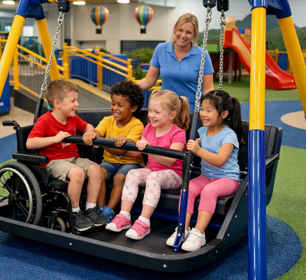 Inclusive Design: Accessibility Adaptation and Humanistic Care for Indoor Playgrounds