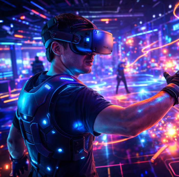 Боломжгүй зүйлийг загварчлах: Дараагийн үеийн дүр нэгтгэсэн VR цэнгэлийн тоног төхөөрөмжийн инженерчлэл