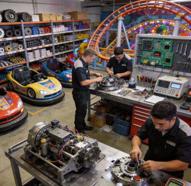 Equipment Maintenance for Indoor Entertainment Centers