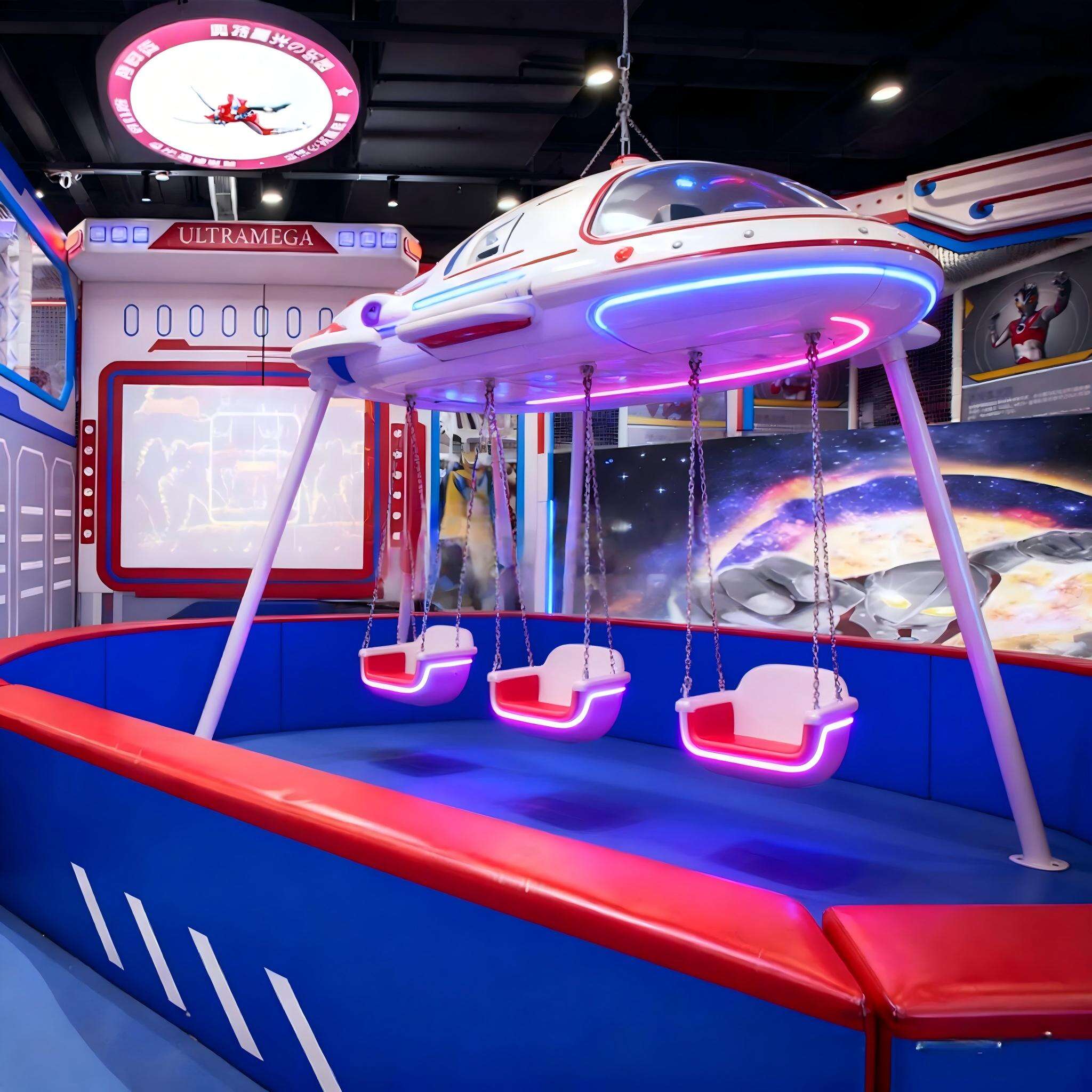 Modular Indoor Playground with Custom Theme + Expandable Zones — “Enterprise Playground System”