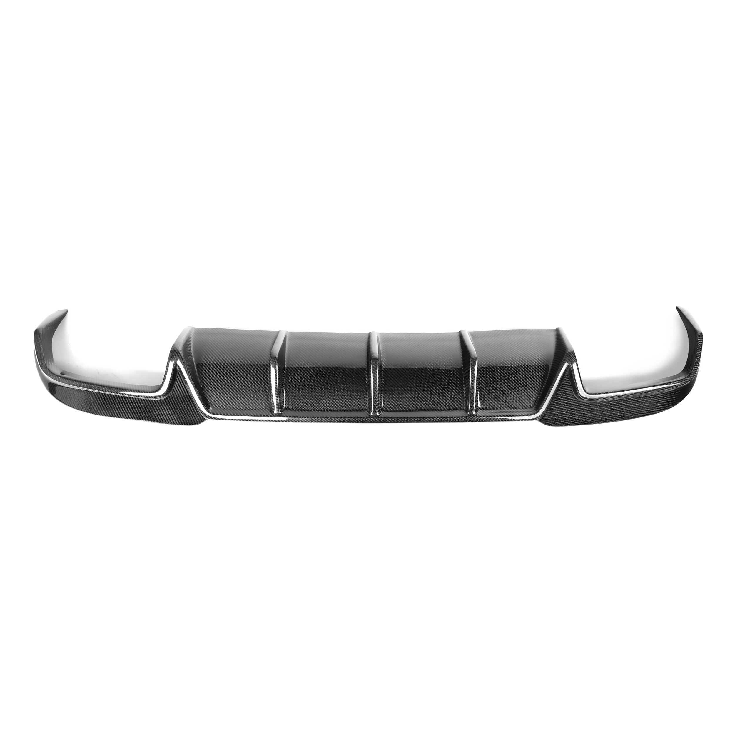 Carbon Fiber Rear Diffuser For Mercedes Benz W212 E63  Facelift B Style Rear bumper diffuser  factory