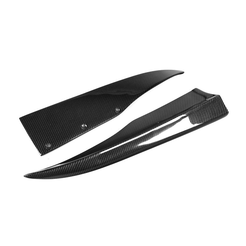 Good fitment Carbon Fiber Rear Bumper Splitter Fit for Mercedes Benz C class W204 C63 2008-2014 Rear Bumper Canards factory