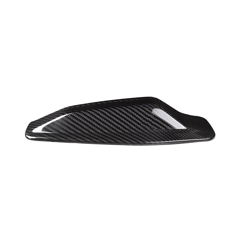 Tørr karbonfiber antenne hai-fin deksel trim for BMW 4-serie G26 sedan 2021+ antenne deksel auto hai-fin  