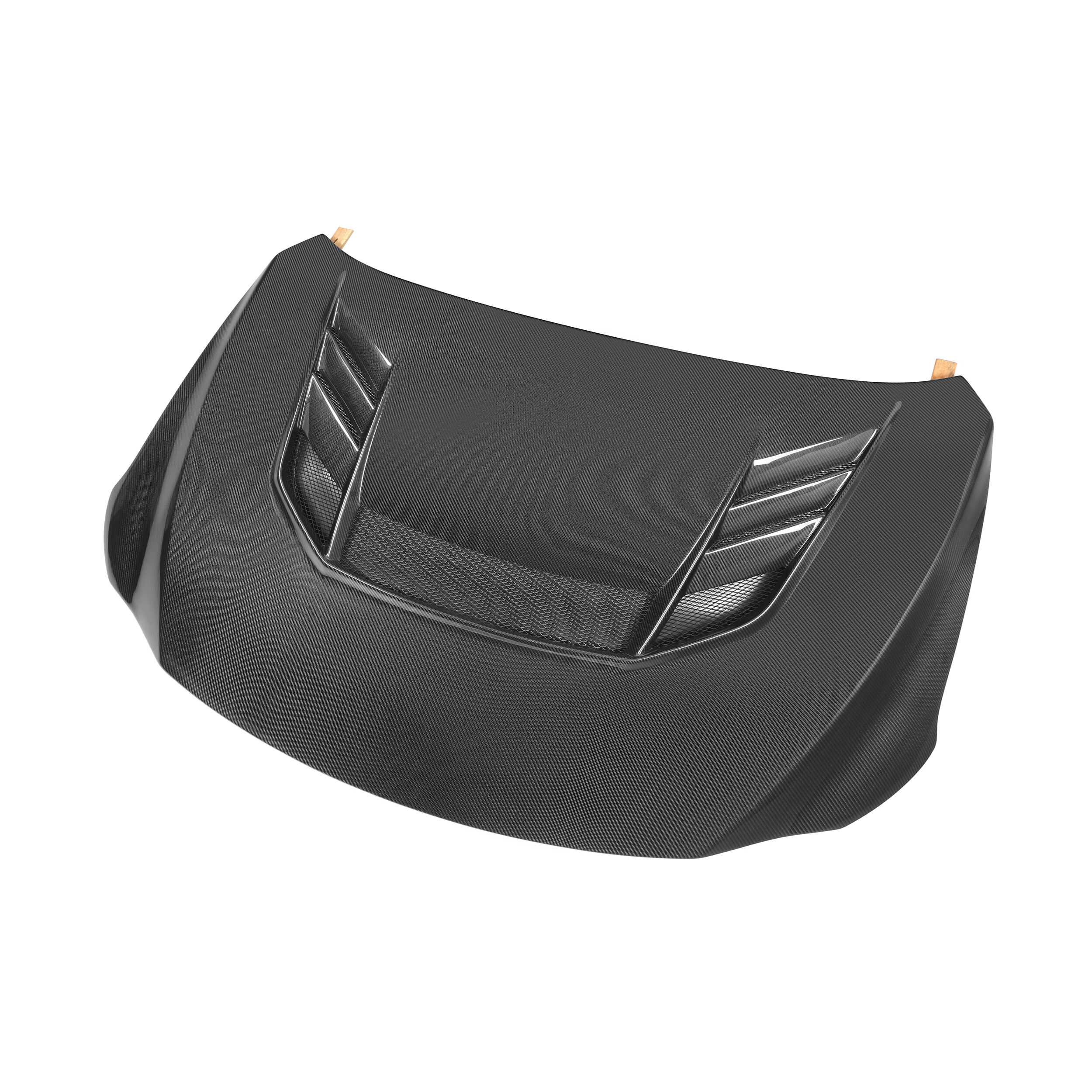 B Style Carbon Fiber Front Hood Cover for Subaru Impreza 12 WRX VBH 