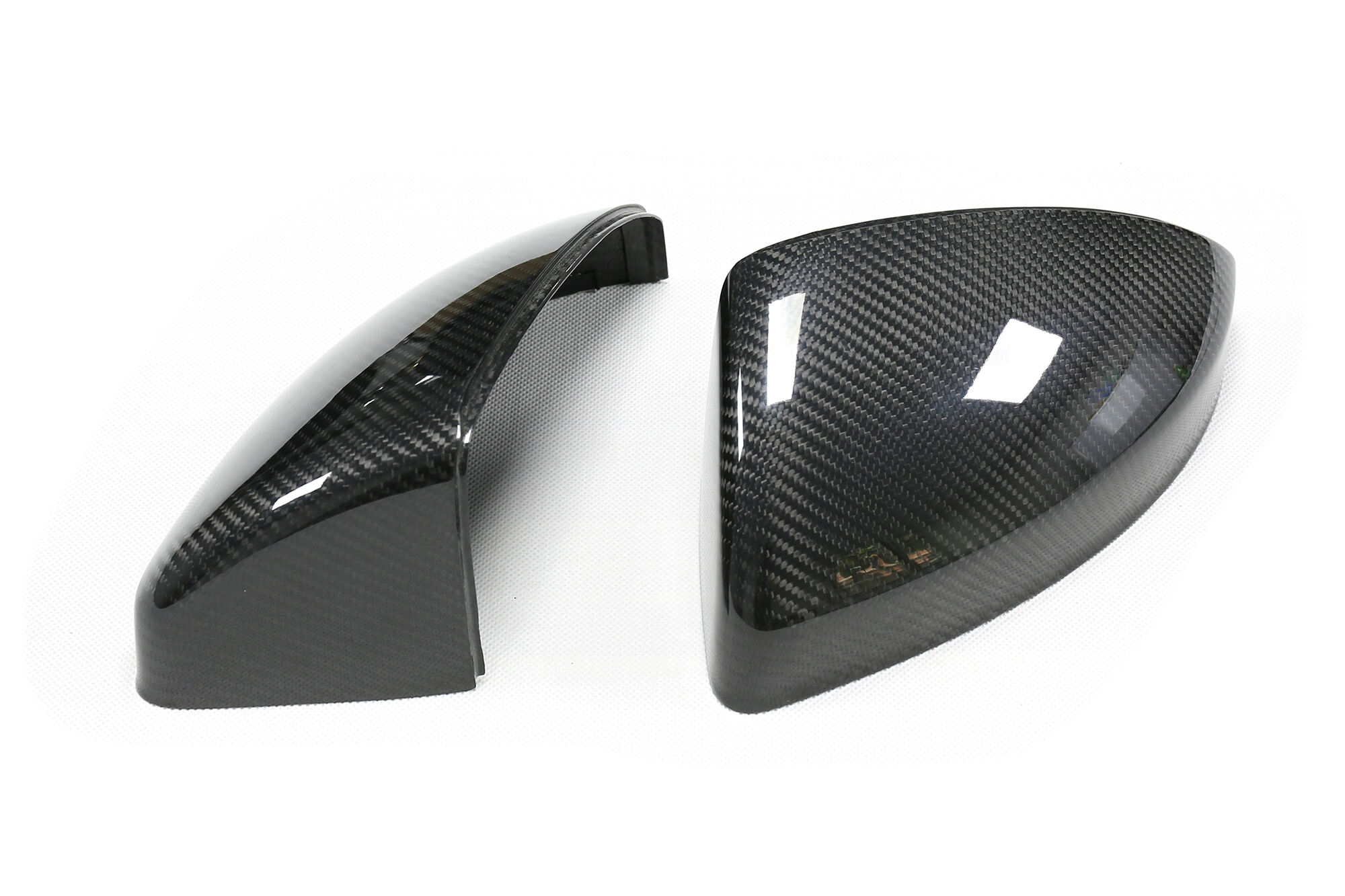 Dry Carbon Fiber mirror cover For Audi NEW TT TTS R8 MK3 2015+ replacement without Land Assist Side Mirror Cover