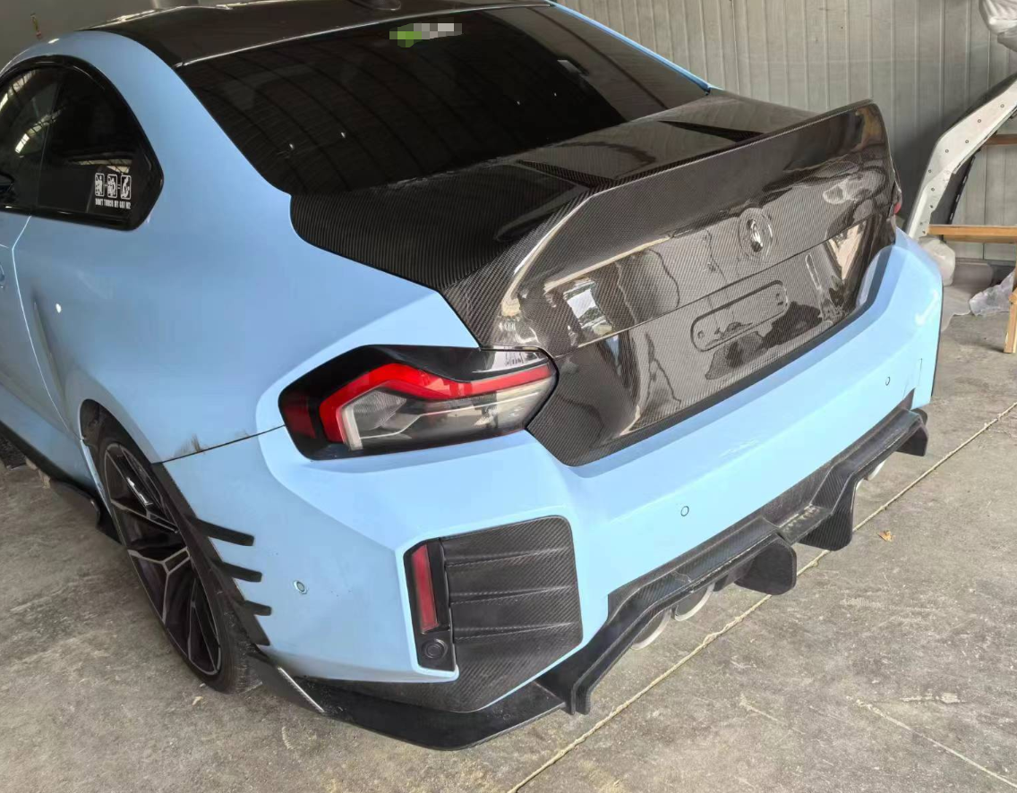 Coffre de voiture durable rehausse le style sportif de la voiture