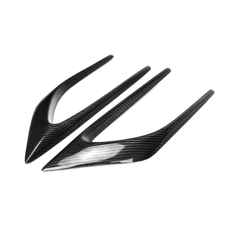 W205 Carbon Fiber Side fender trim para sa Mercedes Benz C class W205 C63 Sedan 2015-2018 Side fender trim  