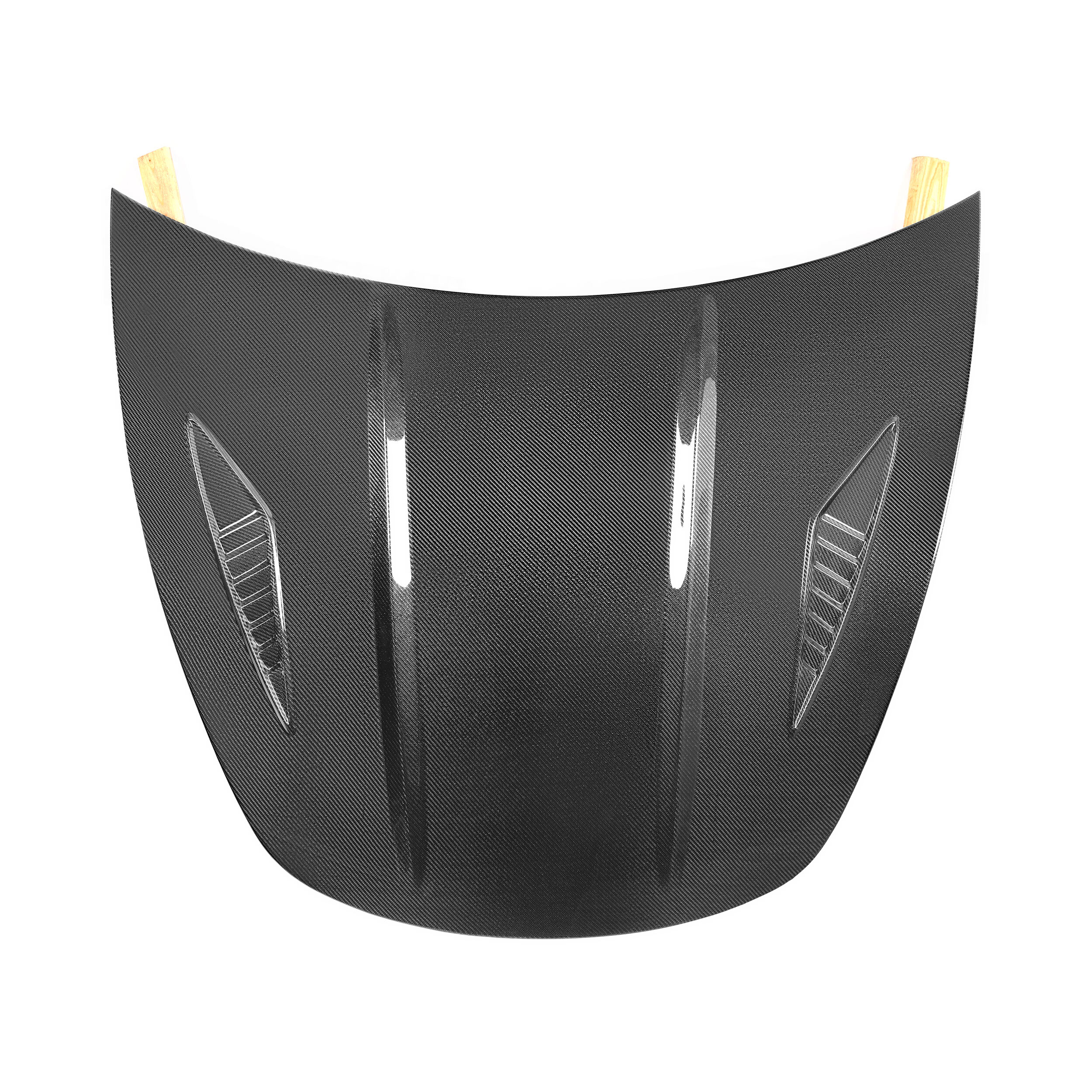 High Quality CMS Style Carbon Fiber Front Engine Hood Bonnet Replacement for Tesla Model 3 Carbon Front Bonnet Car Styling