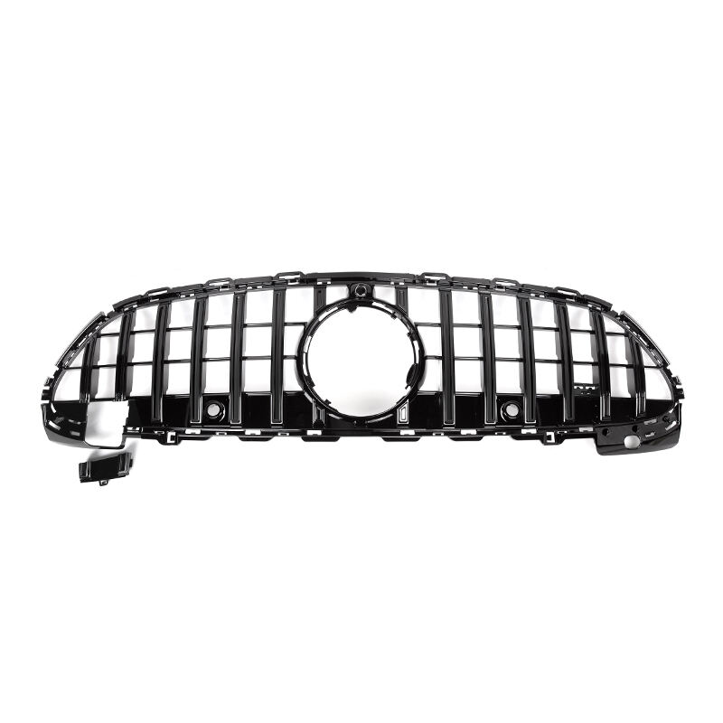 Grille de pare-chocs avant en ABS noir brillant style GT pour Mercedes Classe C W206 2022+ kit carrosserie grille avant  