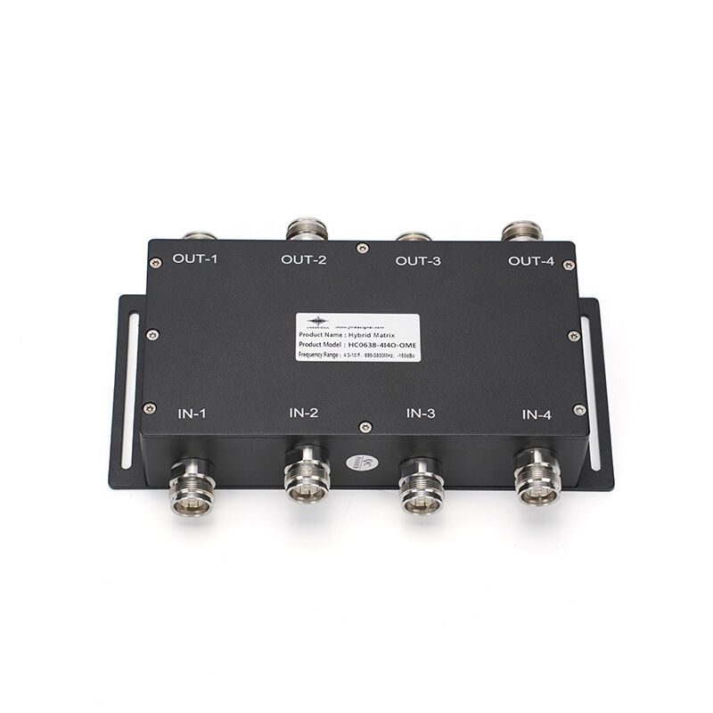 Hybrid Coupler, 4 in 4 out 698 - 3800MHz