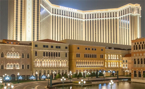 Couplers, power dividers, and POI (Point of Interface) are applied to The Venetian Macao