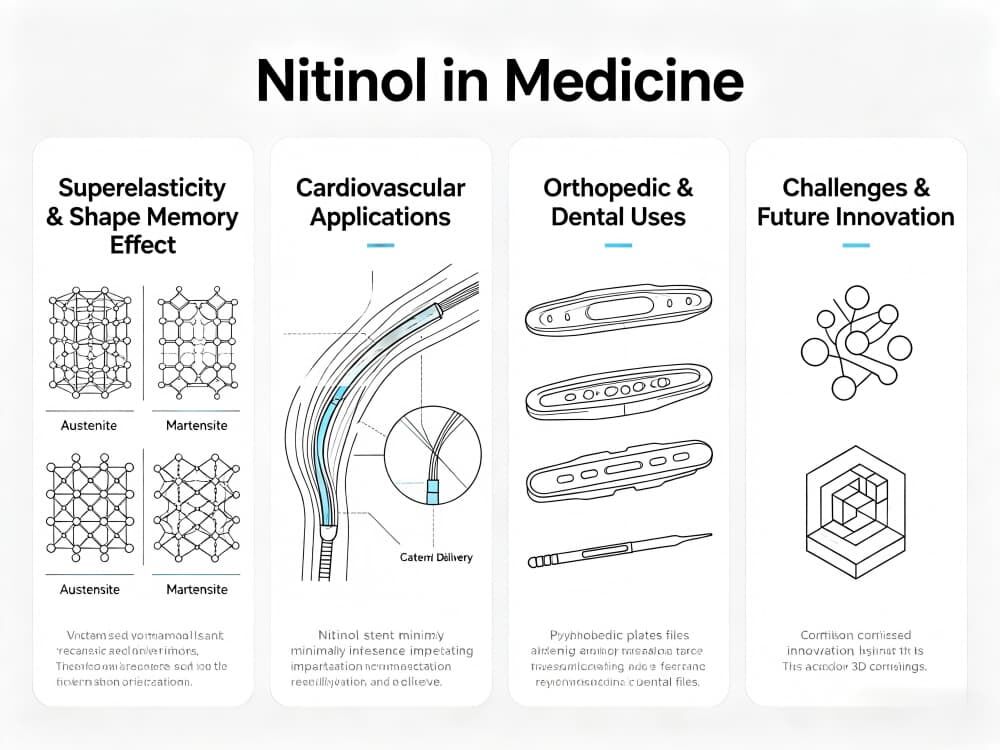 Nitinol in Medicine: The Alloy That Transformed Minimally Invasive Surgery