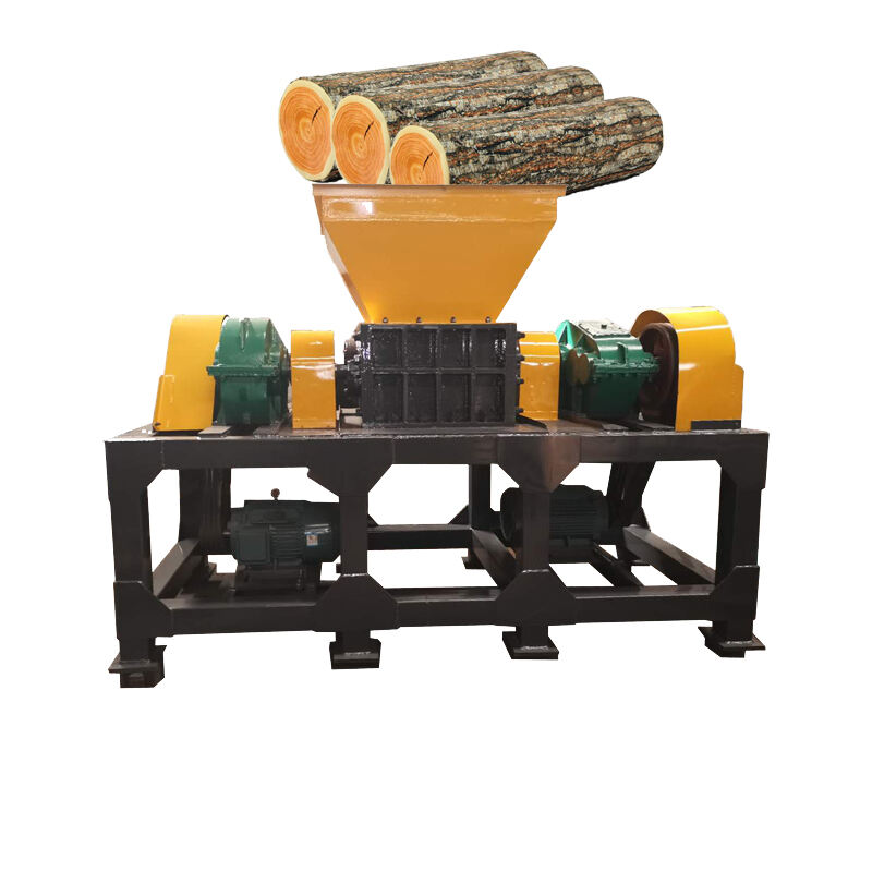 Waste Wood Pallet Shredder Machine Wood Chipper Crusher Wood Shredder Machine