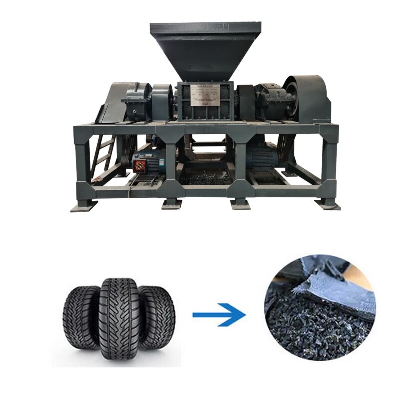 The Importance of Tyre Shredder Machines in Waste Management