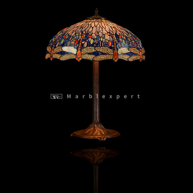 Tiffany table lamp /  high quality nature gemstone tiffany table lamp / semiprecious stone tiffany table lamp  / bed room classic LED lamps/ Baroque Style Modern Wedding & Living Room Lamp /Classic Luxury Lamp-9