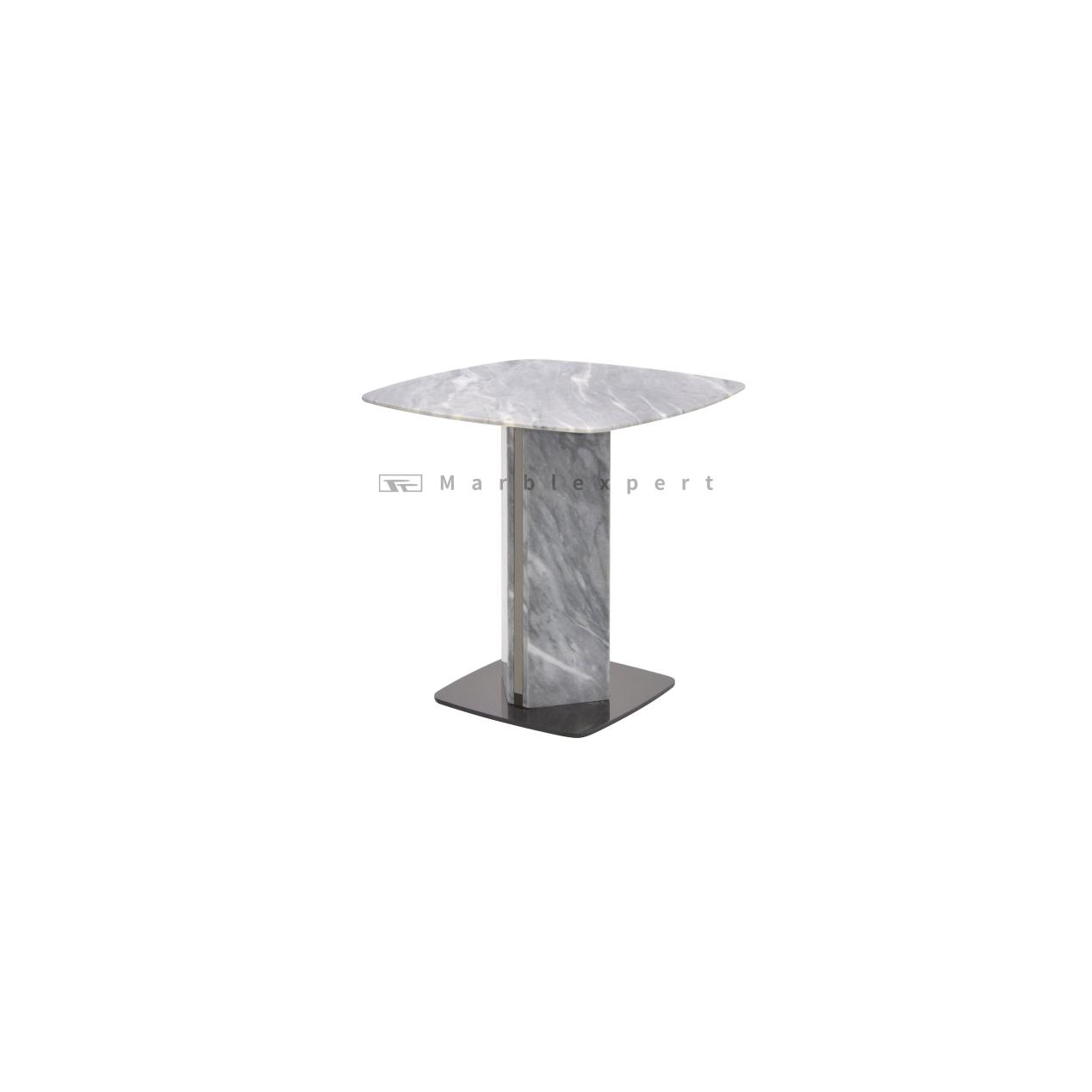 Living Room Stainless steel Marble Furniture Console Table2