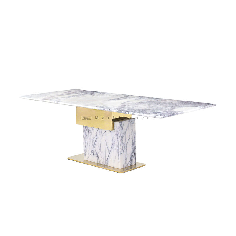  Dinning Room Furniture Marble Dining Table
