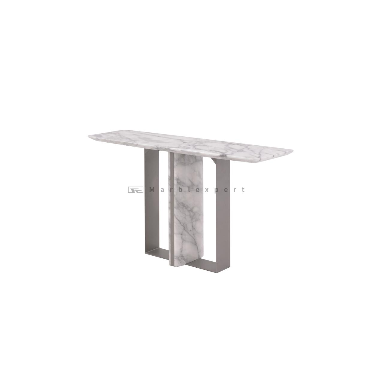 Living Room Furniture Natural Marble Console Table2