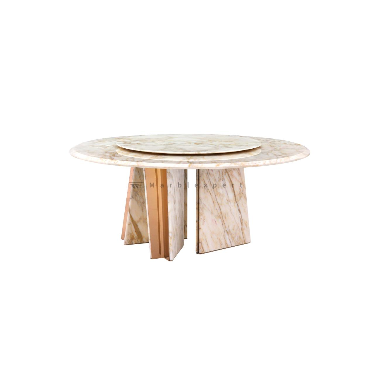 What stone types are suitable for dining table?