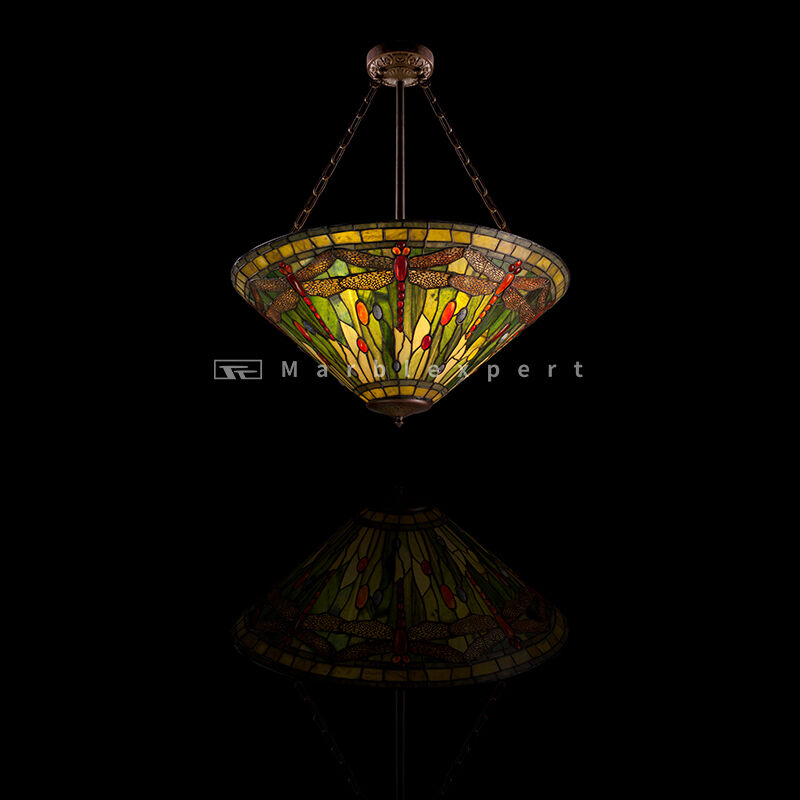 Tiffany hanging lighting /high quality nature gemstone tiffany hanging lighting/semiprecious stone tiffany hanging lighting/Baroque Style Modern lighting /Classic Luxury lighting-8