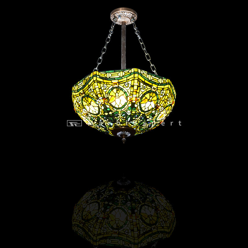Tiffany hanging lighting /high quality nature gemstone tiffany hanging lighting/semiprecious stone tiffany hanging lighting/Baroque Style Modern lighting /Classic Luxury lighting-7