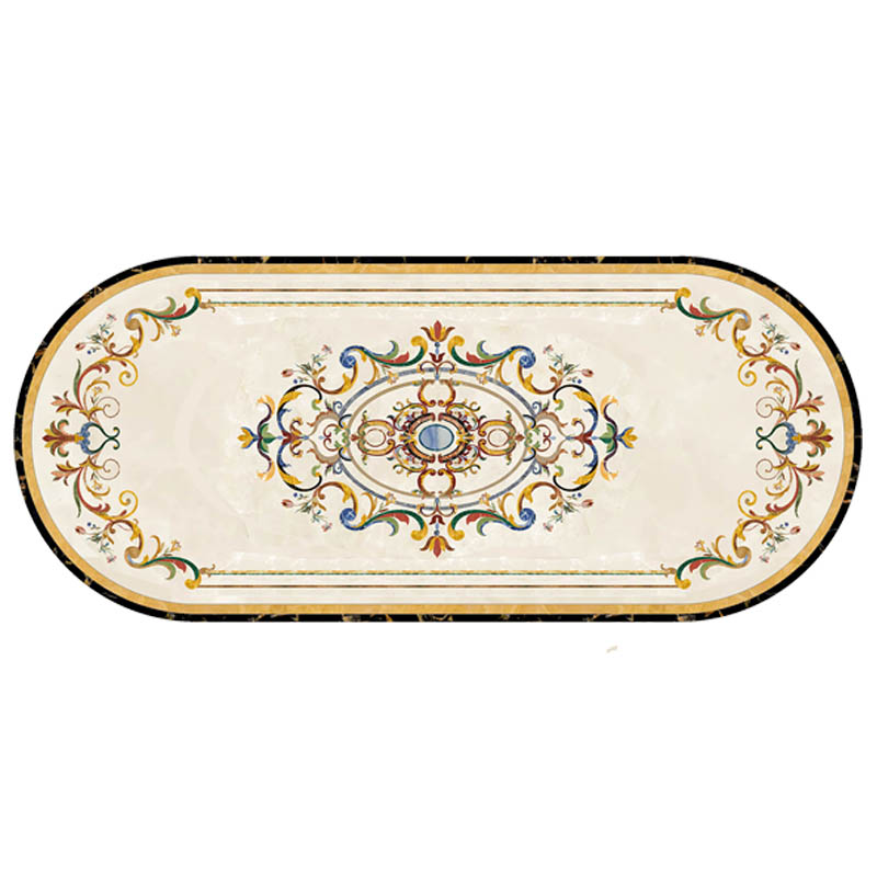 ¿Por qué elegir mármol con incrustaciones de metal para la mesa de comedor?