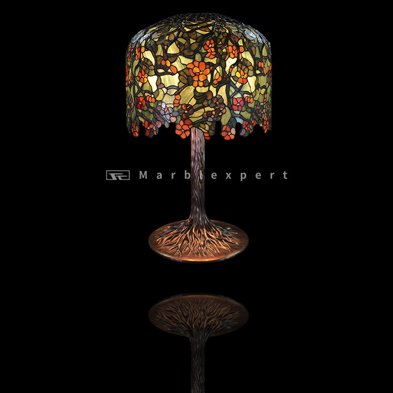 Tiffany table lamp /  high quality nature gemstone tiffany table lamp / semiprecious stone tiffany table lamp  / bed room classic LED lamps/ Baroque Style Modern Wedding & Living Room Lamp /Classic Luxury Lamp-1