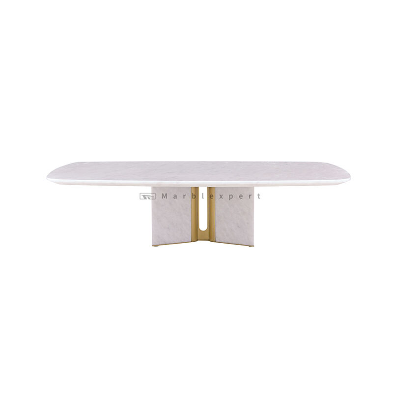 Elevate Your Dining Experience with an Oval Marble Dining Table