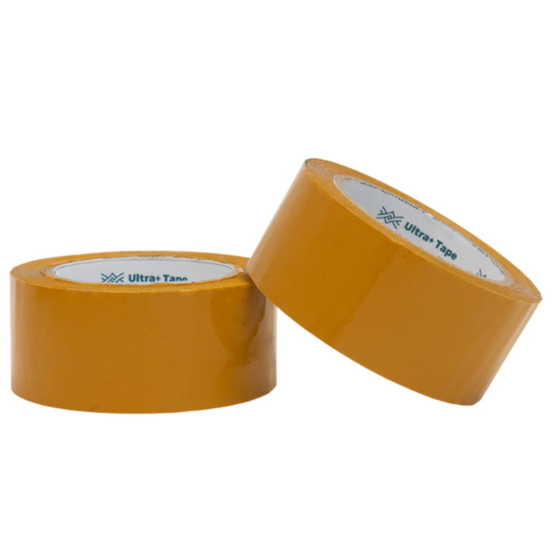 Yellow Brown Transparent Tape