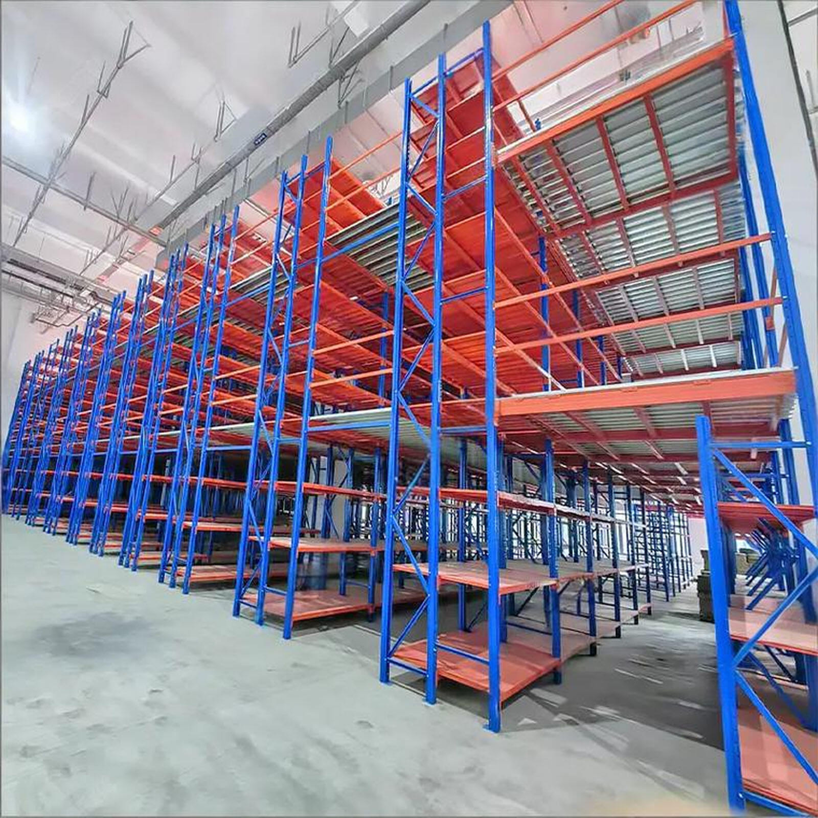 Racking Supported Mezzanine System