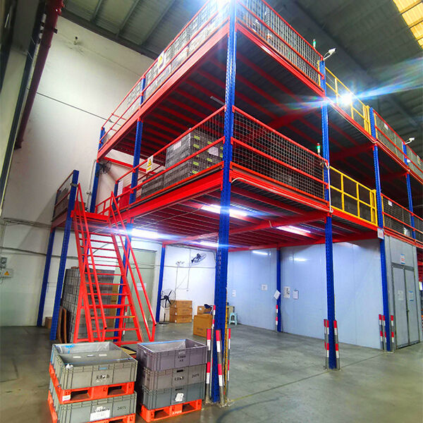 Mezzanine-Ebene-System | System zur vertikalen Erweiterung von Lagerräumen