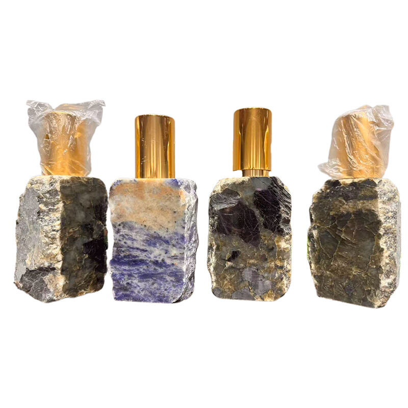 Stone Spray Bottle - Nature’s Texture in a Fragrant Vessel