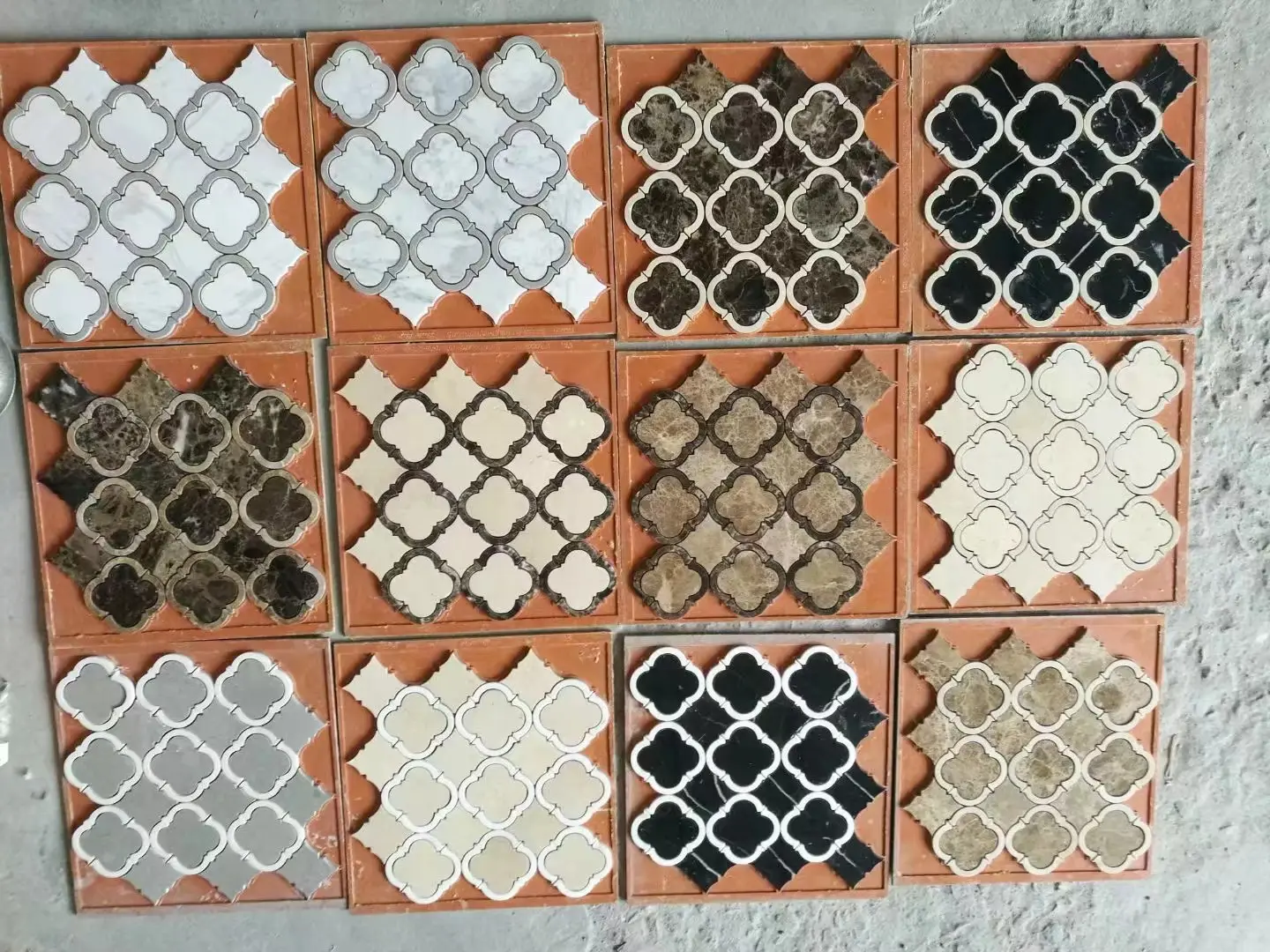 Hot Sale Multiple Mosaic Tiles Natural Marble for Kitchen Washroom Wall With High Quality