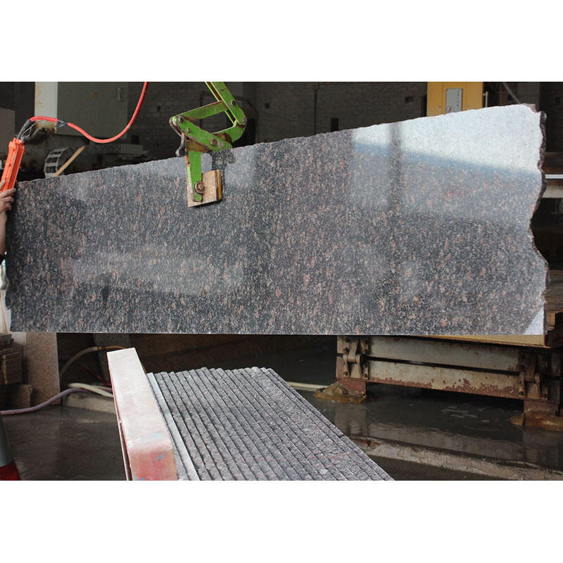 Tan Brown India Granite Slabs 240up×120up×2cm Polished Floor Tiles Countertop