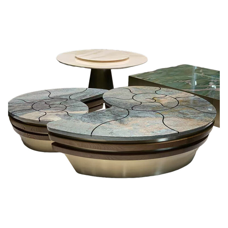 01 Stone Table - Nature’s Artistry in Functional Elegance