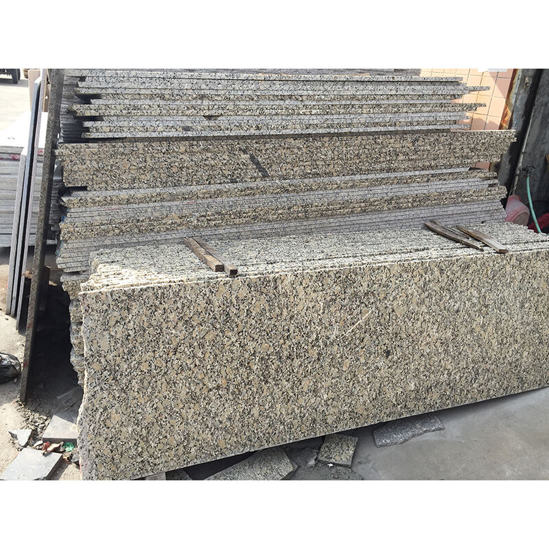 Desert Yellow Chinese Granite Slabs 240up×120up×2cm Polished Floor Tiles Countertop