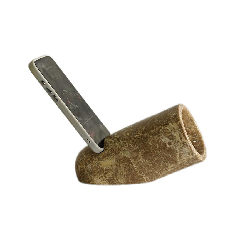 Mobile Phone & Business Card Holder - Nature’s Texture, Daily Convenience