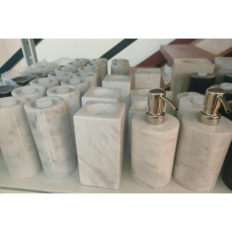 Stone Lotion Bottle - Nature’s Texture in a Fragrant Vessel