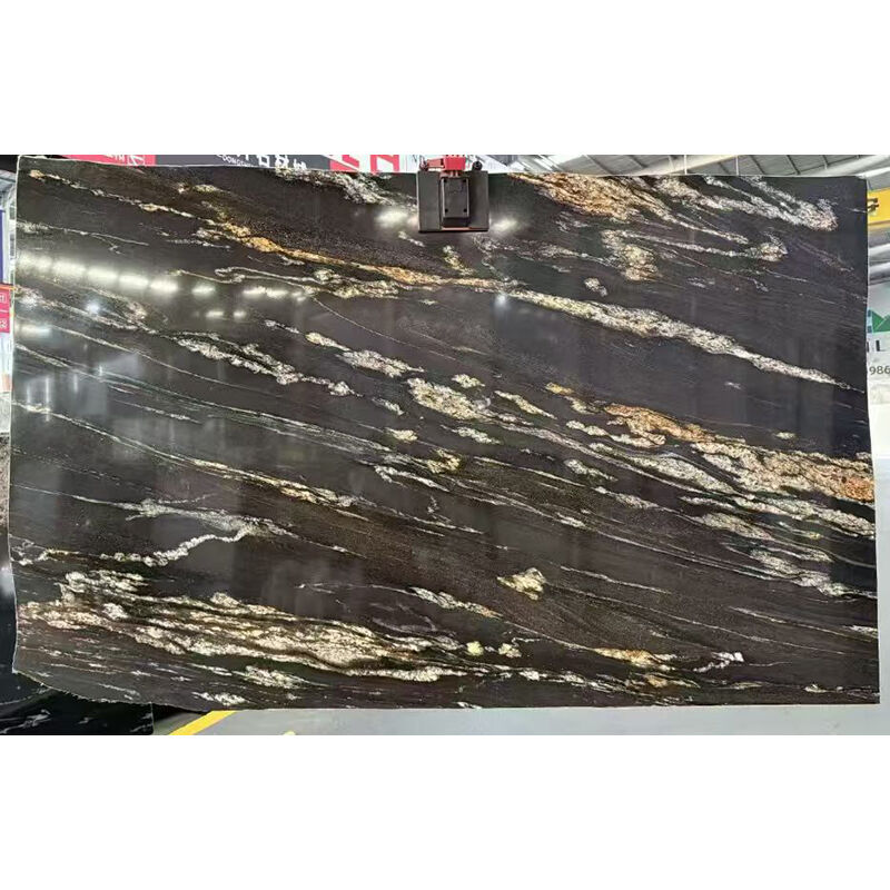 Cosmic Gold Granite Slab 240UP*120UP*2CM Modern Design Durable & Water Resistant for Wall Cladding & Countertop