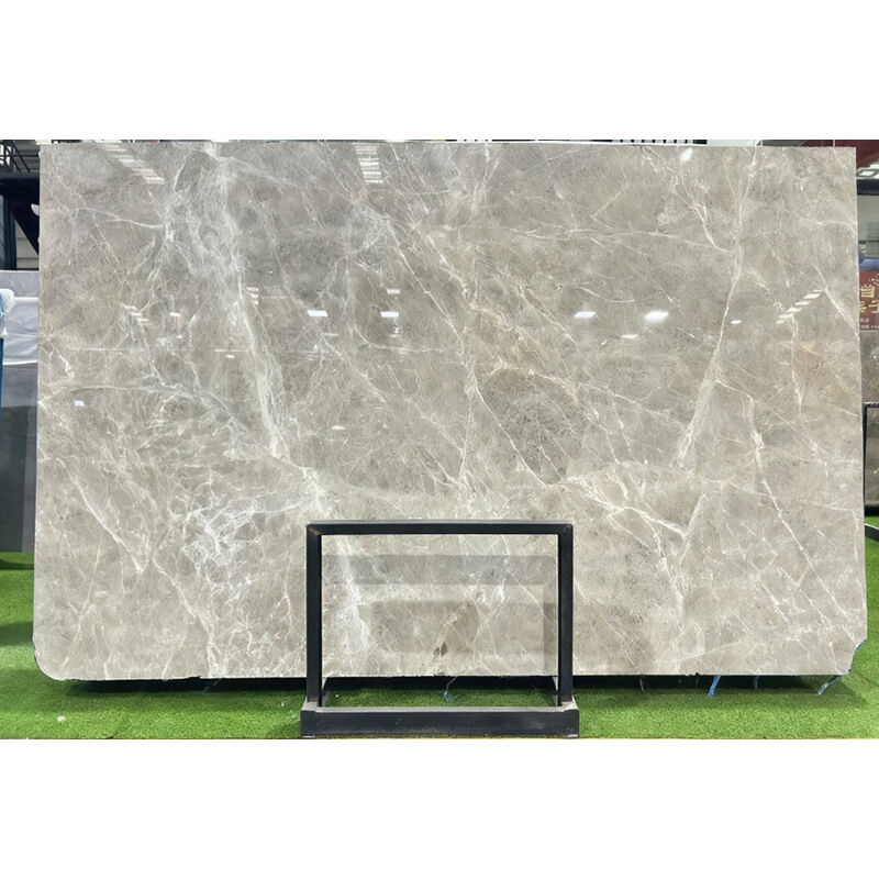 Tundra Grey Marble Slabs – Hot Sale | Perfect for Floors, Walls, Stairs & Countertops