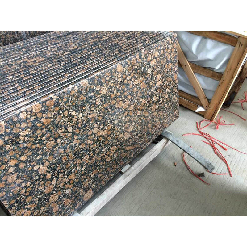 Tấm đá hoa cương Baltil Brown Finland 240up×120up×2cm, gạch lát sàn và mặt bàn đánh bóng