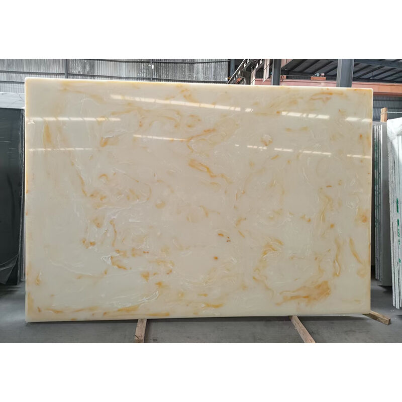 Gold Jade Artificial Marble NS-AS0022 270*180*1.8/2CM bathroom countertop, Interior walls, floors, window sills