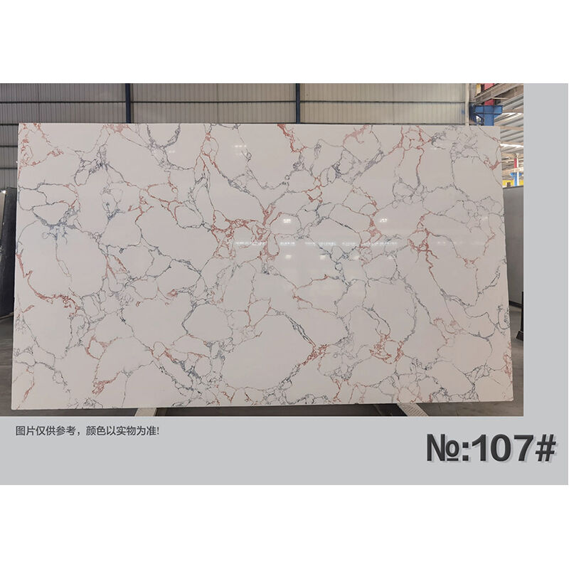 Calacatta Gold Artificial Marble NS-AS0043 270*180*1.8/2CM bathroom countertop, Interior walls, floors, window sills